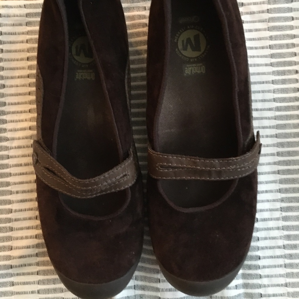 Merrill slip on shoes. Size 10.